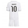 Dětské fotbalový komplet Real Madrid Kylian Mbappe #10 Domácí košile 2025-26 Krátkým Rukávem